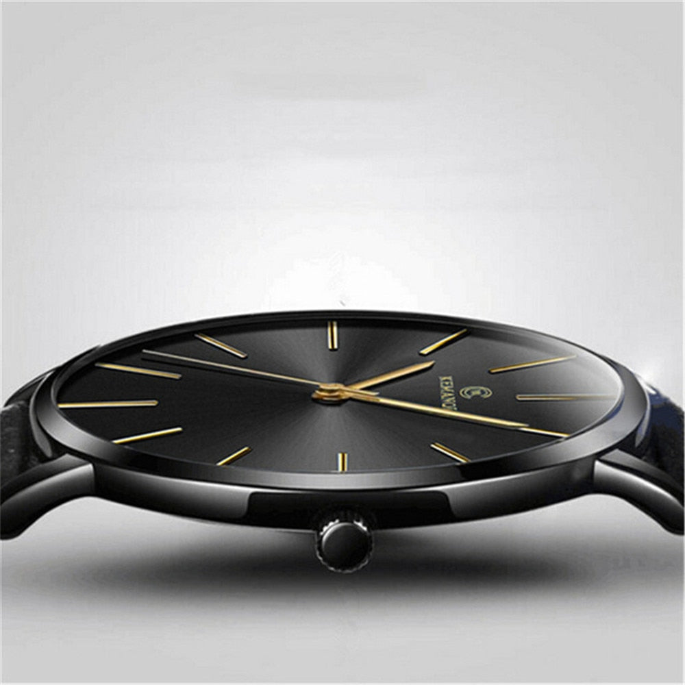 6.5mm Ultra-thin Men's Watch 2019 New Fashion Watches Simple Business Men Quartz Watches Male Clock relogio masculino