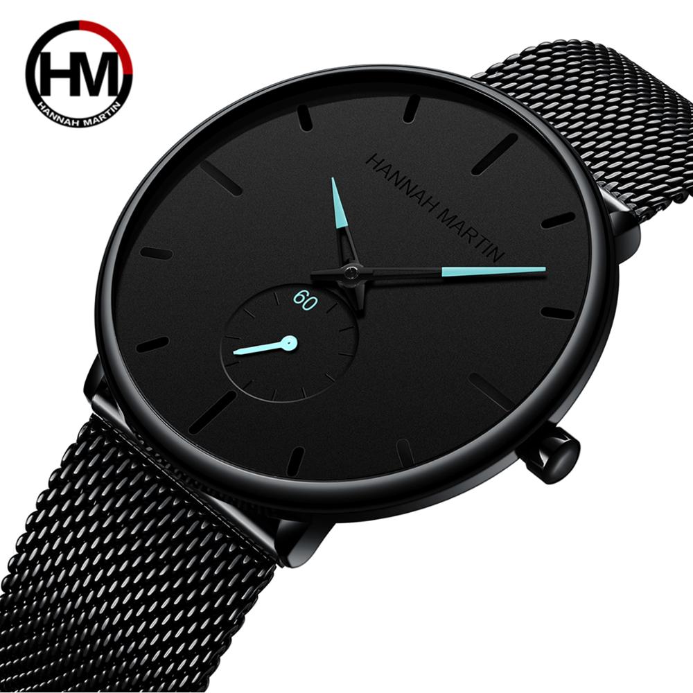 Fashion Simple Design Waterproof Stainless Steel Mesh Small Dial Men Watches Top Brand luxury Quartz relogio masculino