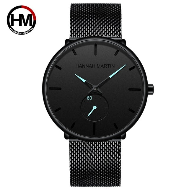 Fashion Simple Design Waterproof Stainless Steel Mesh Small Dial Men Watches Top Brand luxury Quartz relogio masculino