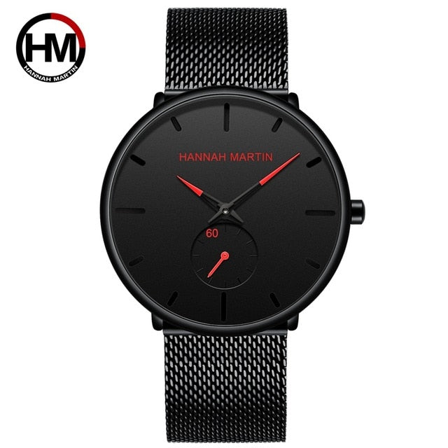 Fashion Simple Design Waterproof Stainless Steel Mesh Small Dial Men Watches Top Brand luxury Quartz relogio masculino