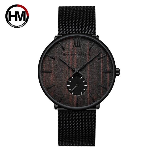 Fashion Simple Design Waterproof Stainless Steel Mesh Small Dial Men Watches Top Brand luxury Quartz relogio masculino