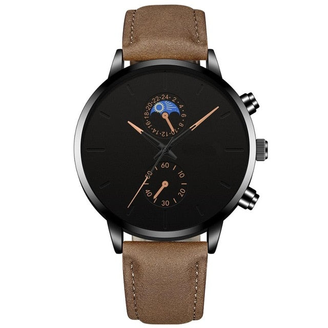 Reloj Hombre Fashion Watch Men Business Watches Luxury Classic Black Stainless Steel Mesh Belt Quartz Wrist Watch Montre Homme