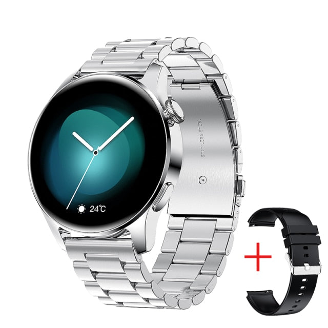 LIGE 2021 New Men Smart Watch Bluetooth Call Music Control Sport Fitness Men's Watch Heart Rate Smartwatch Women for Android IOS