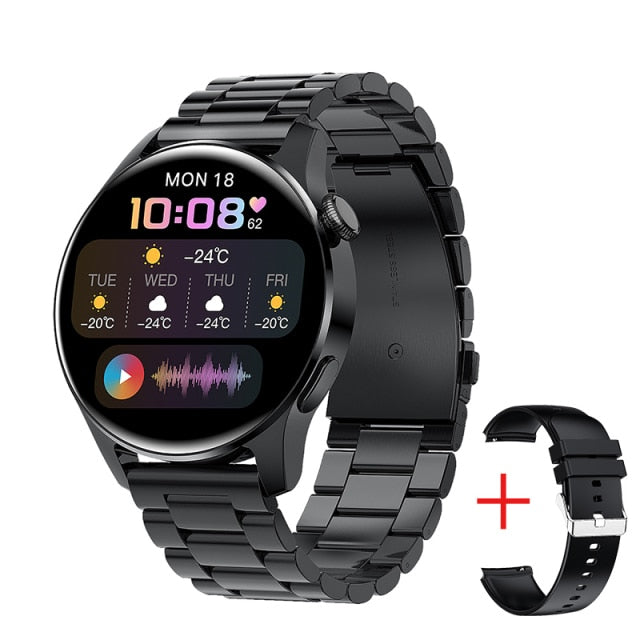 LIGE 2021 New Men Smart Watch Bluetooth Call Music Control Sport Fitness Men's Watch Heart Rate Smartwatch Women for Android IOS