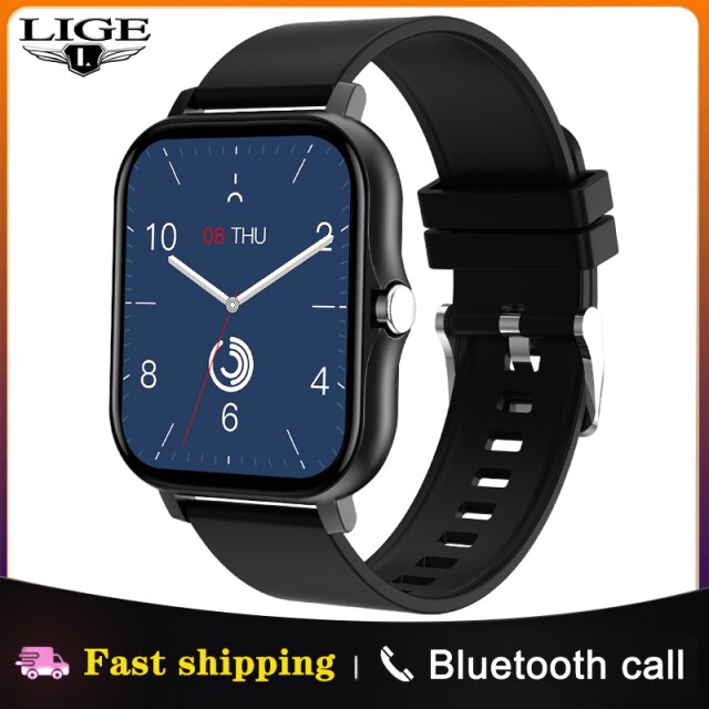 2021 New Fashion Smart Watch Women Men Heart Rate IP68 Waterproof Bluetooth Call Smartwatch Ladies Sports Multifunction Watches