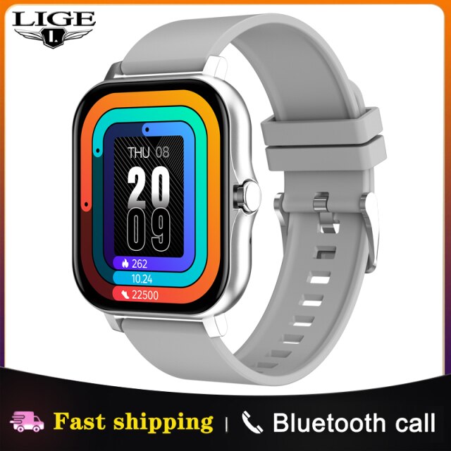 2021 New Fashion Smart Watch Women Men Heart Rate IP68 Waterproof Bluetooth Call Smartwatch Ladies Sports Multifunction Watches